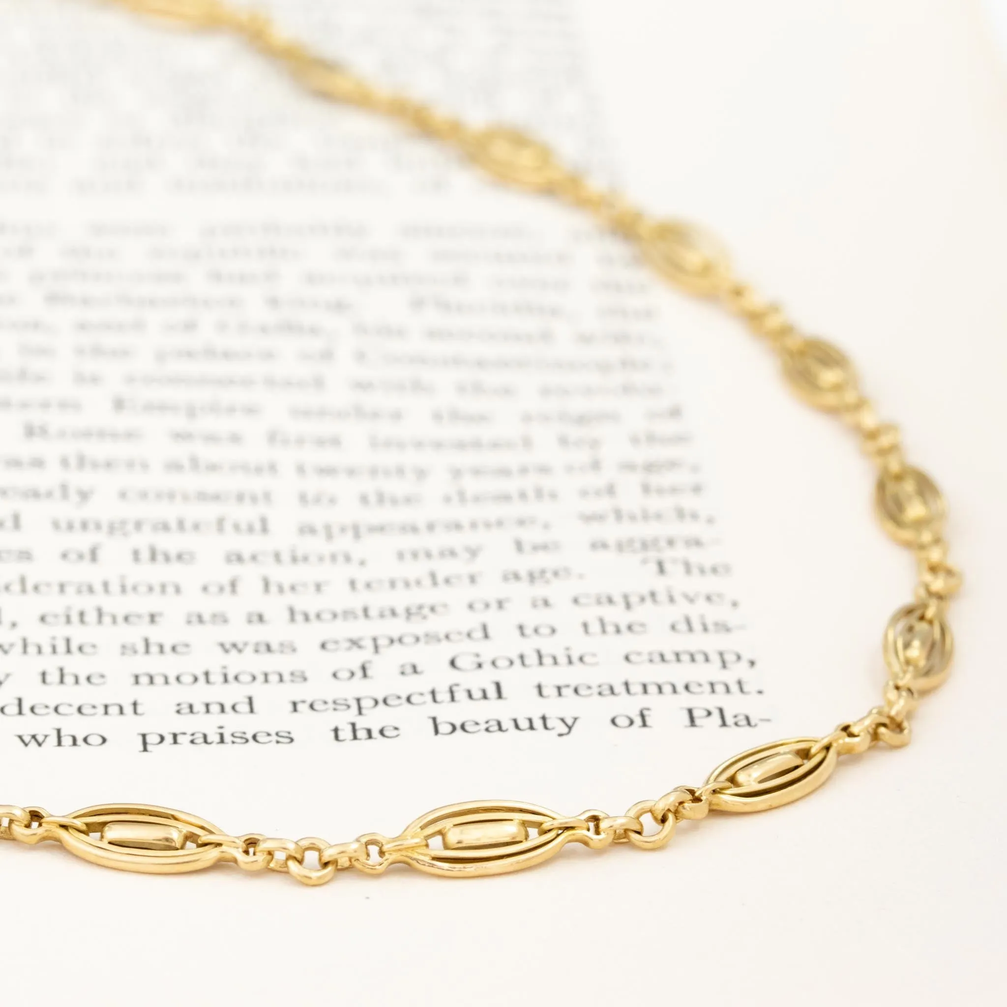 Antique Gold Chain, 18kt