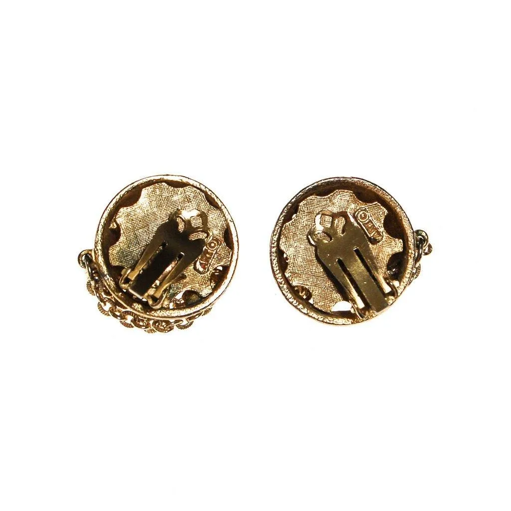 ART Mode Chains of Gold Earrings