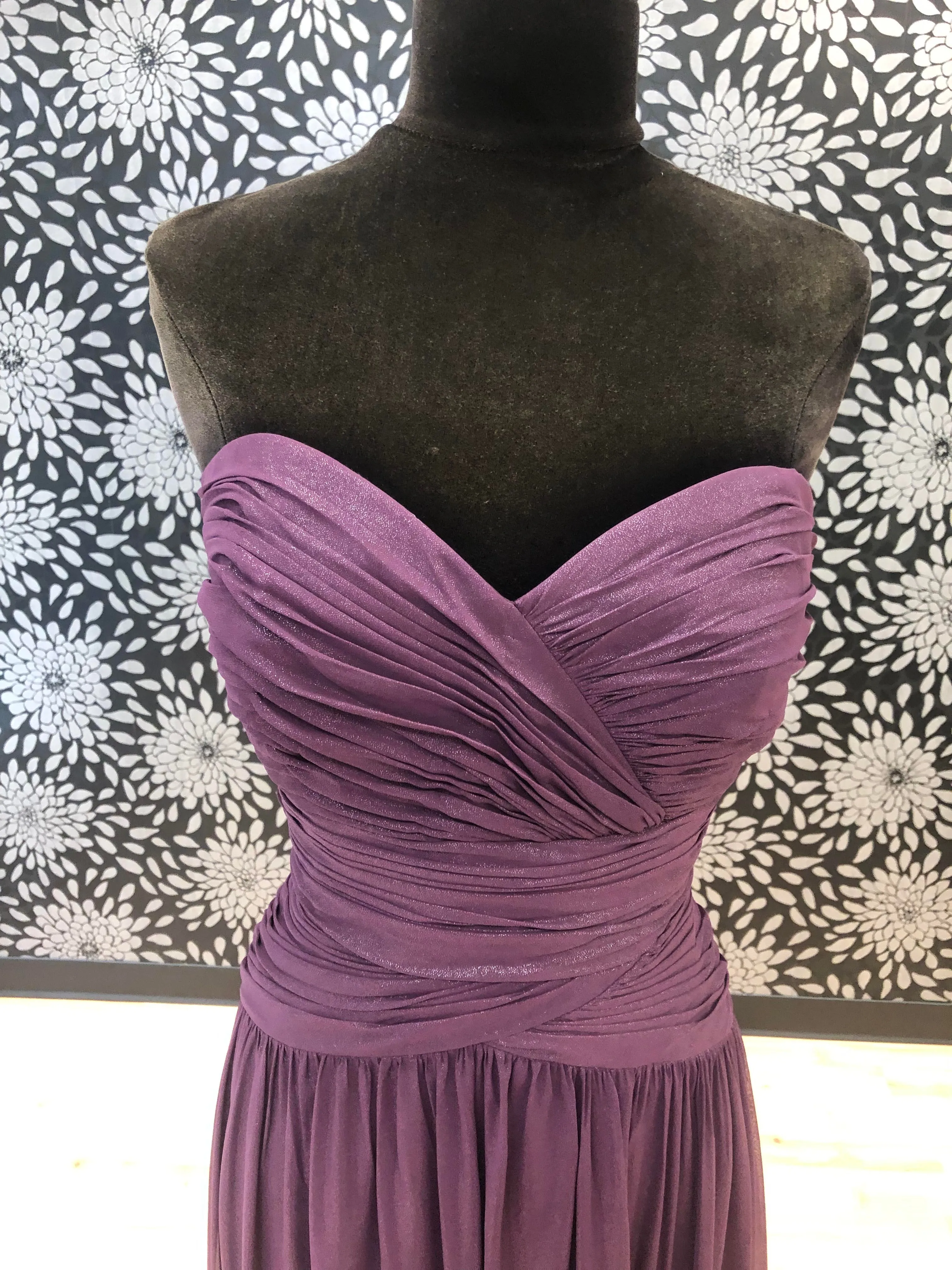 Aubergine Drop Waist