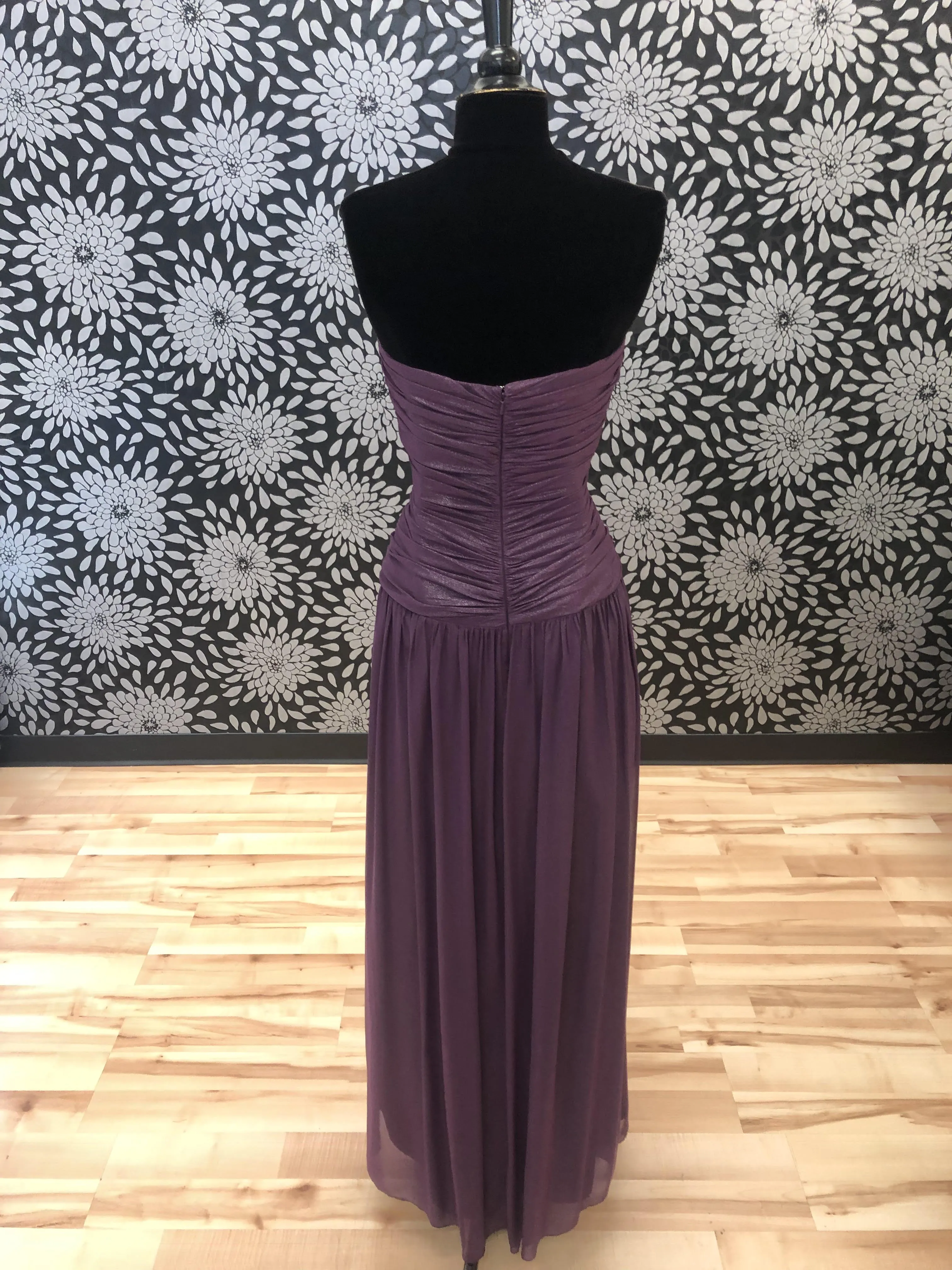Aubergine Drop Waist