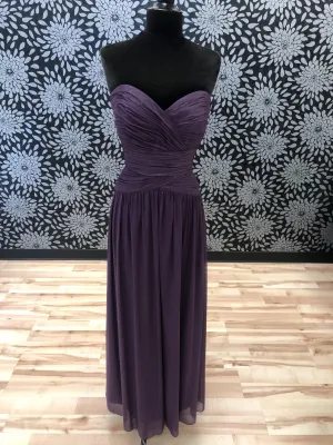 Aubergine Drop Waist