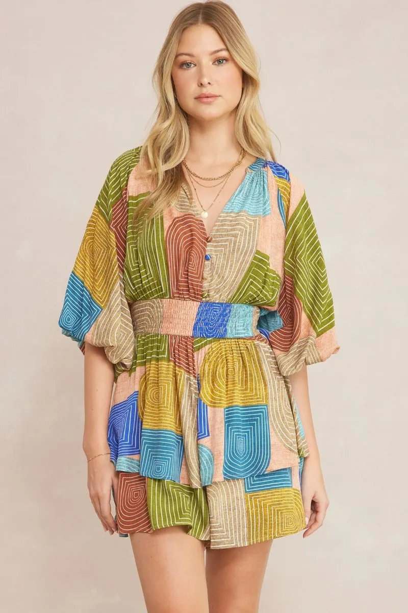 Autumn Breeze Romper