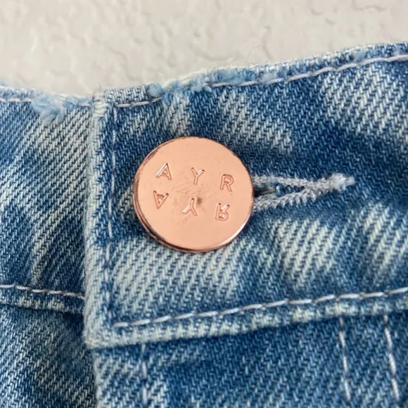 AYR High Waist Denim Shorts. Size 26