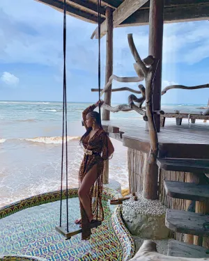 Azurra Dubai Beach Kaftan