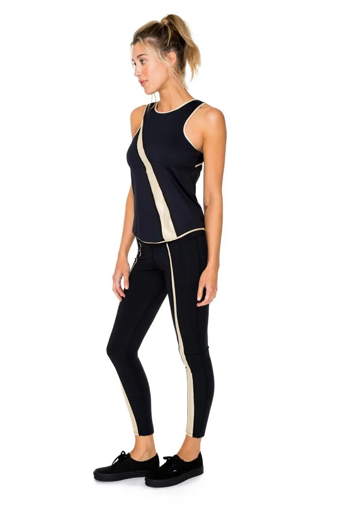 BARACOA - Gold Cut Out Legging