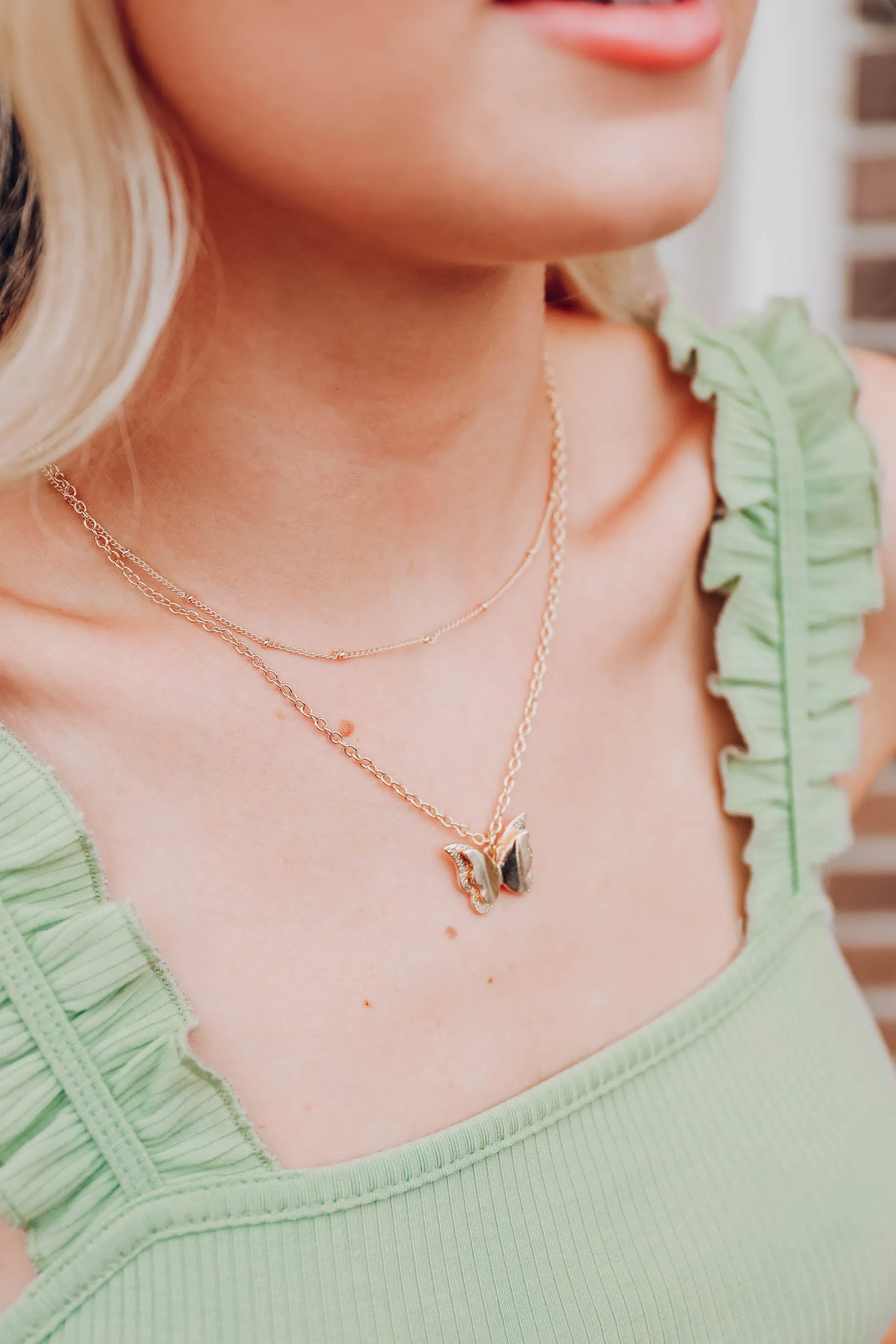 Baylee Butterfly Necklace