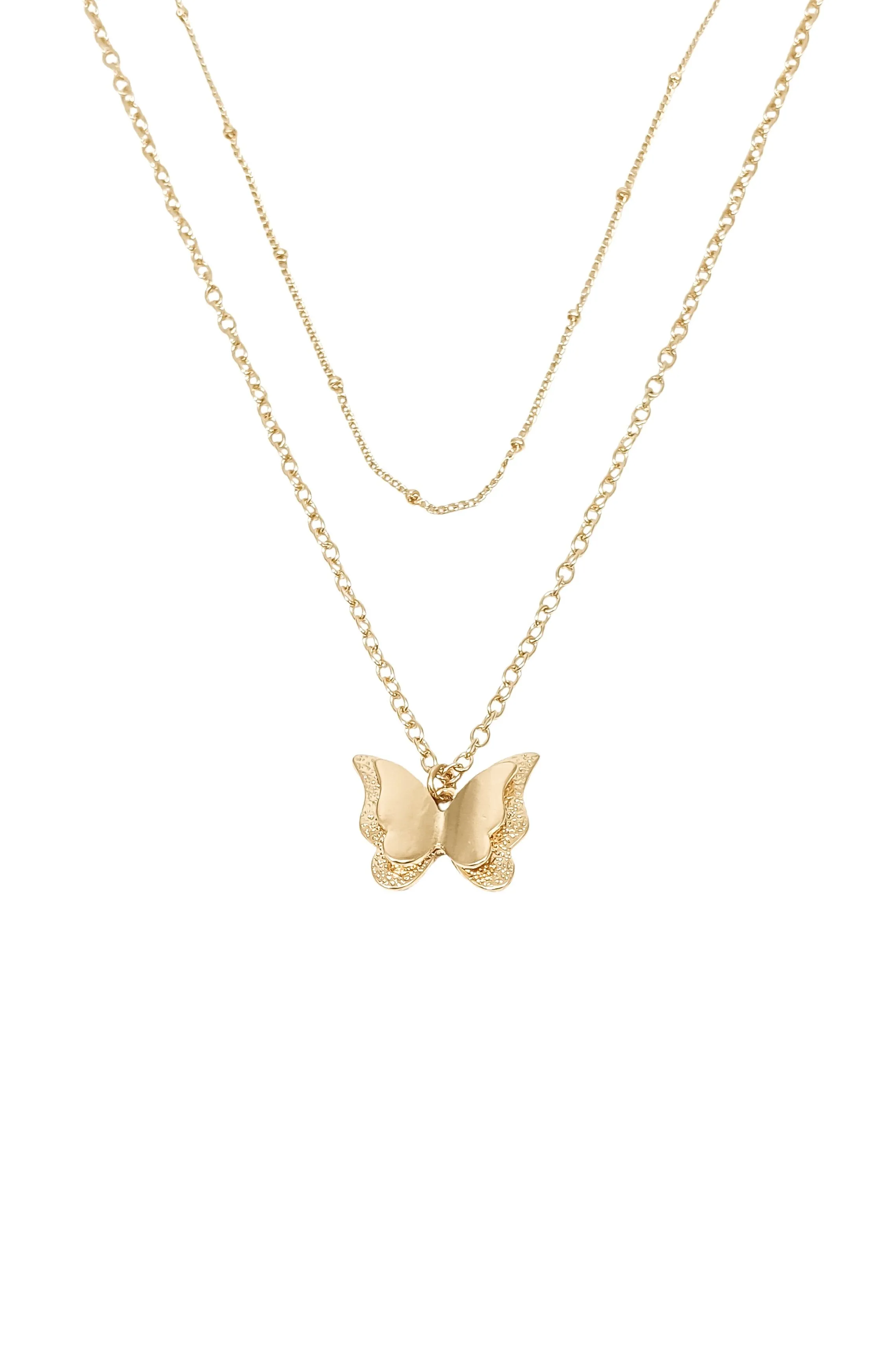 Baylee Butterfly Necklace