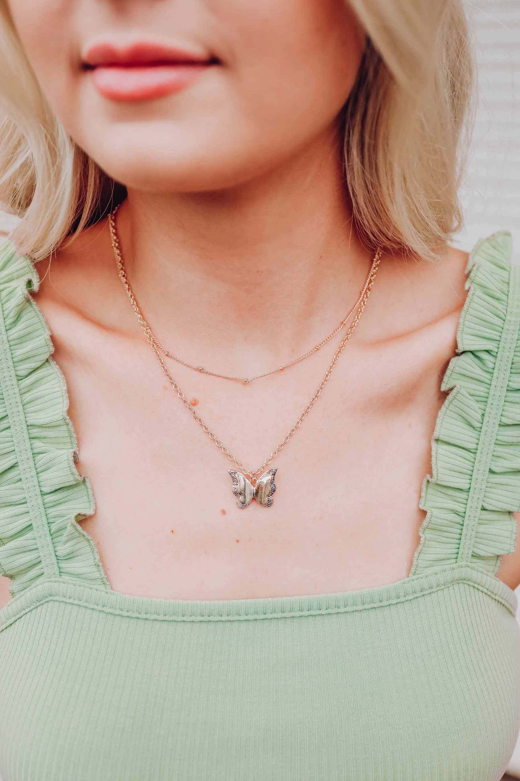 Baylee Butterfly Necklace