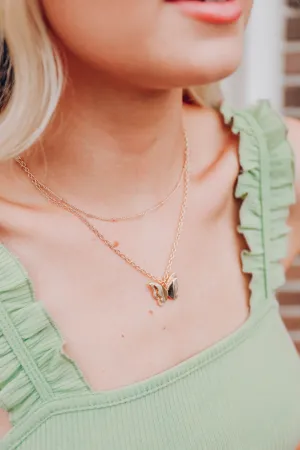 Baylee Butterfly Necklace