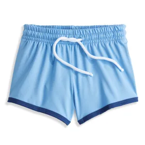 Bayshore Swim Trunk -- Blue w/ Navy