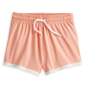 Bayshore Swim Trunk -- Rose w/ Ivory