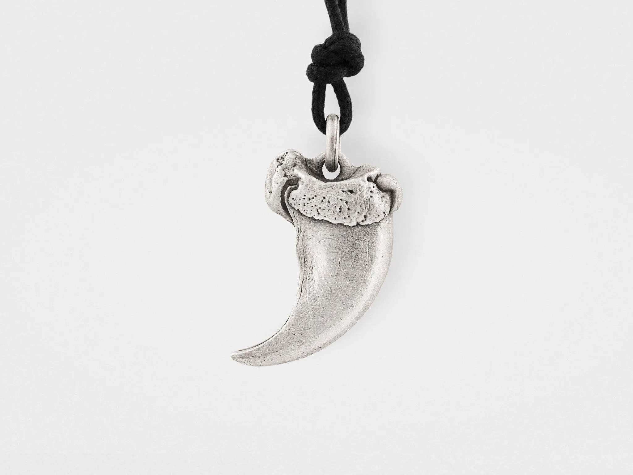 Bear Claw Pendant in Sterling Silver