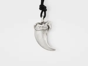 Bear Claw Pendant in Sterling Silver