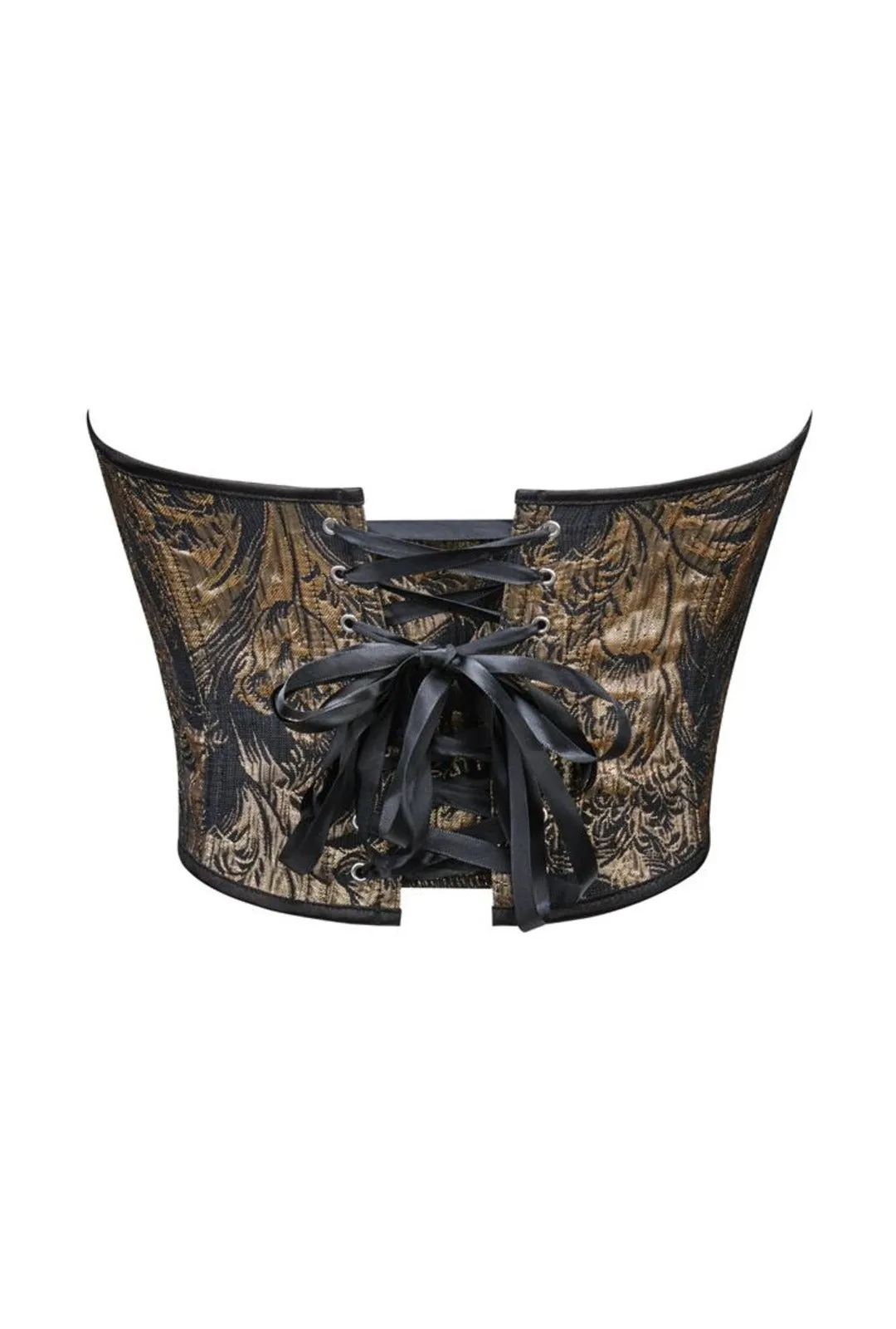 Black Baroque Detail Bustier