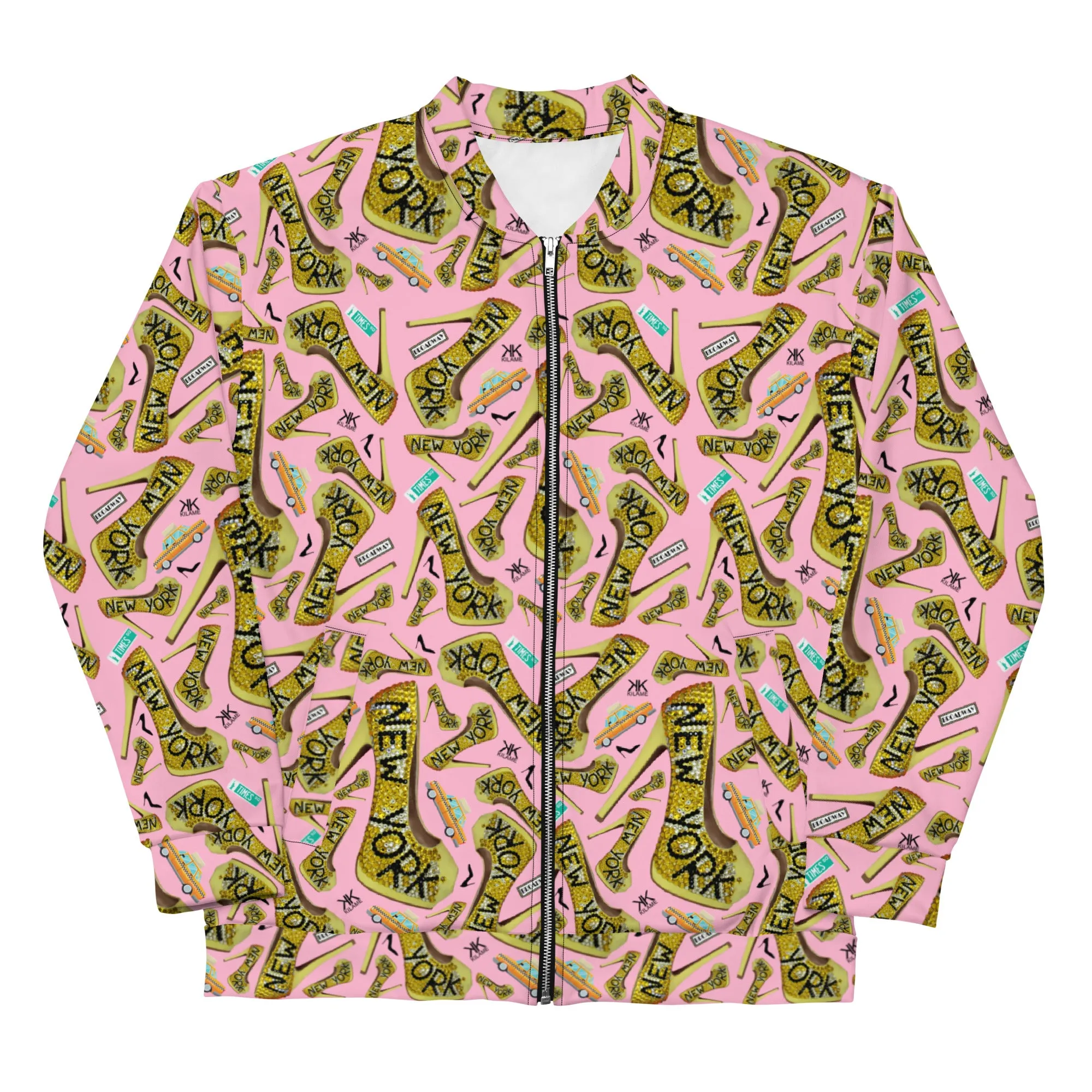 Bomber Jacket 'Pink Fantasy'