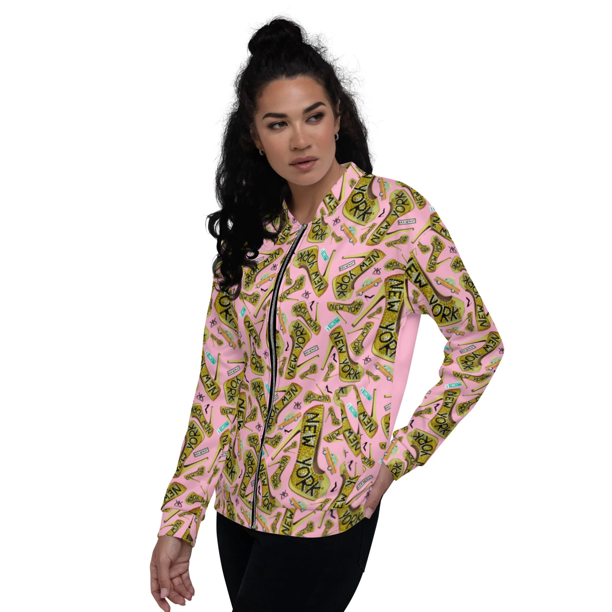 Bomber Jacket 'Pink Fantasy'