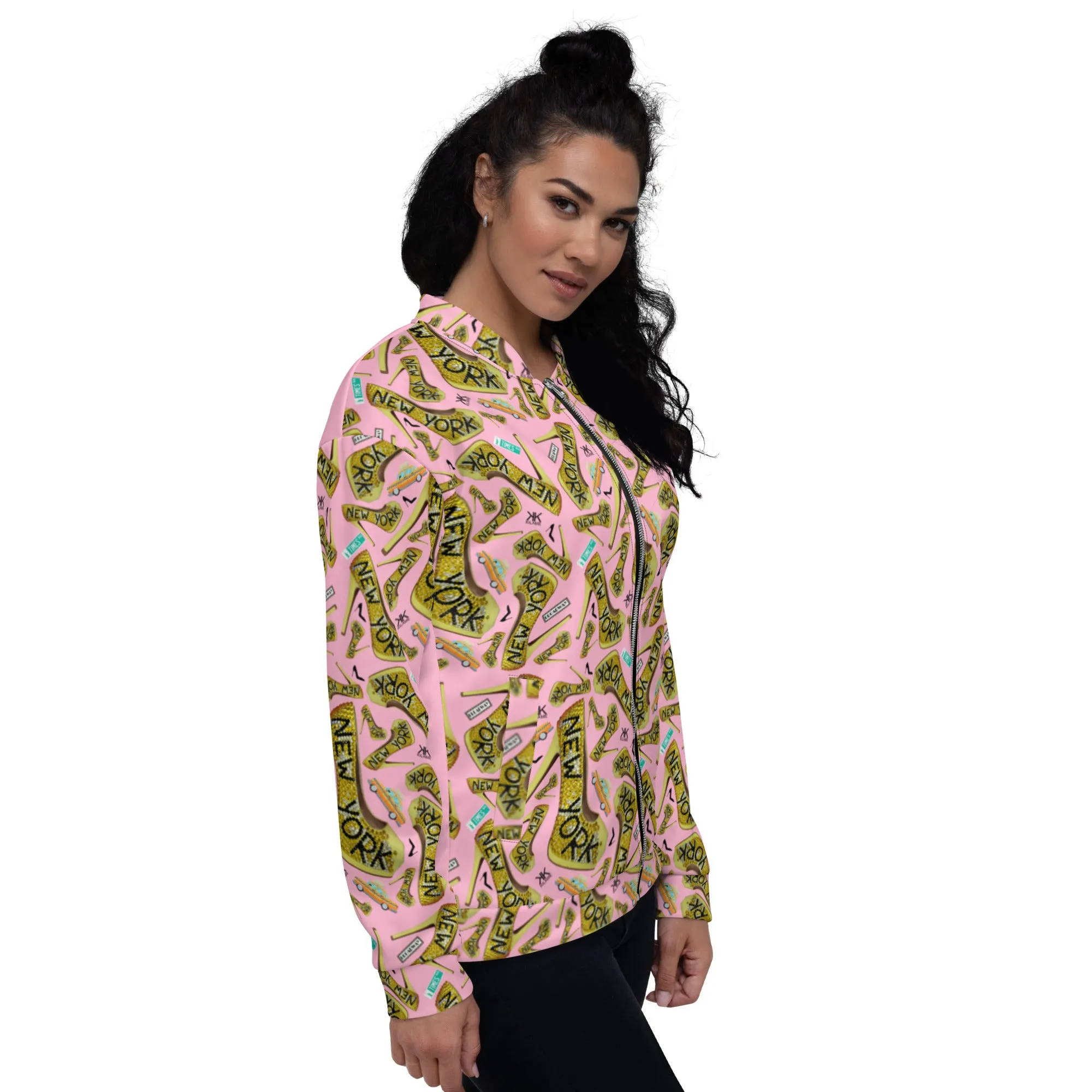 Bomber Jacket 'Pink Fantasy'
