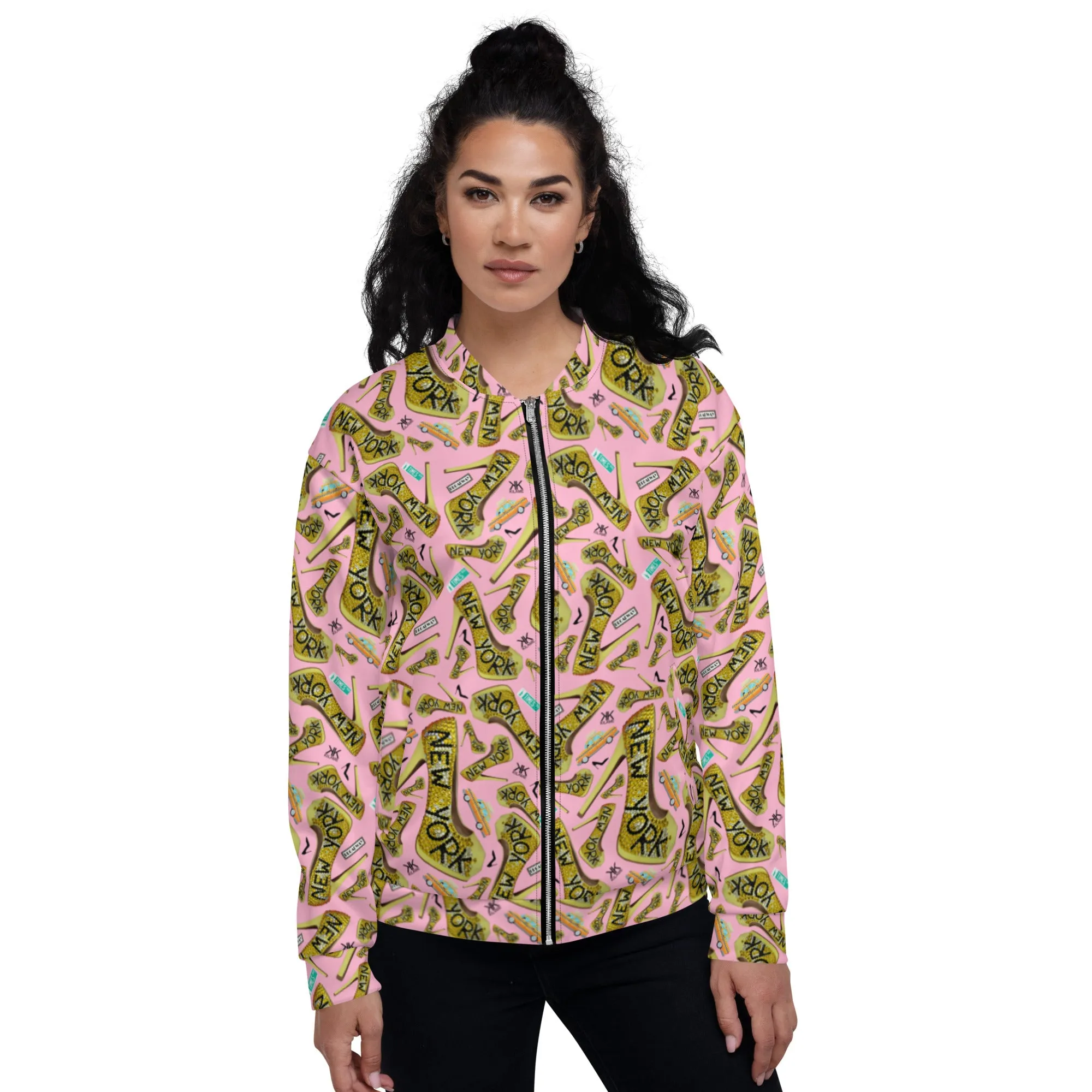 Bomber Jacket 'Pink Fantasy'