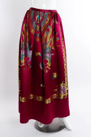 Brocade Phoenix Skirt