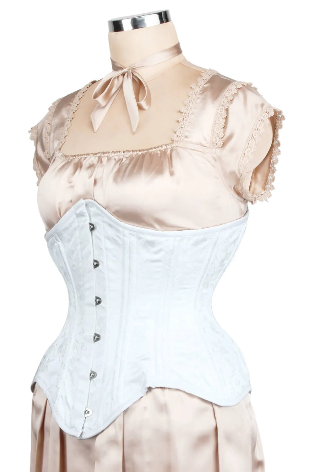 Brocade Waist Training Underbust Corset (ELC-501)