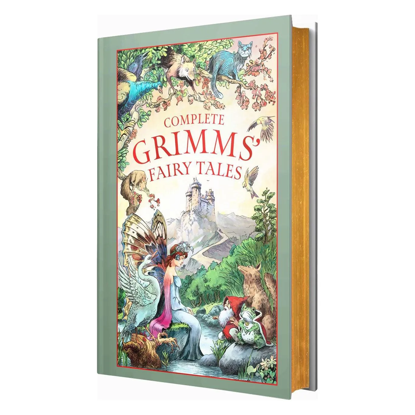 Brothers Grimm : Complete Grimm's Fairy Tales by Brothers Grimm (Leather-bound)