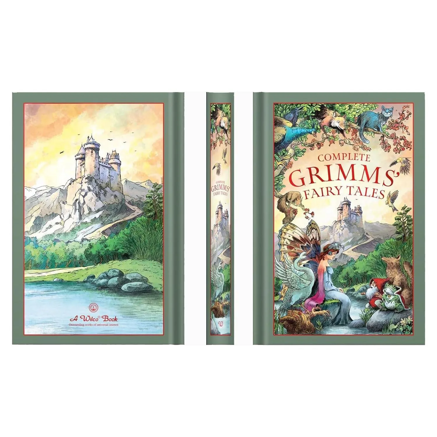 Brothers Grimm : Complete Grimm's Fairy Tales by Brothers Grimm (Leather-bound)