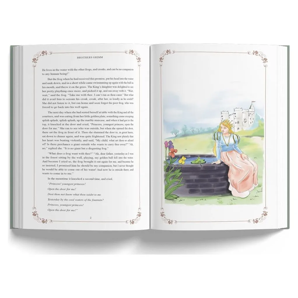 Brothers Grimm : Complete Grimm's Fairy Tales by Brothers Grimm (Leather-bound)
