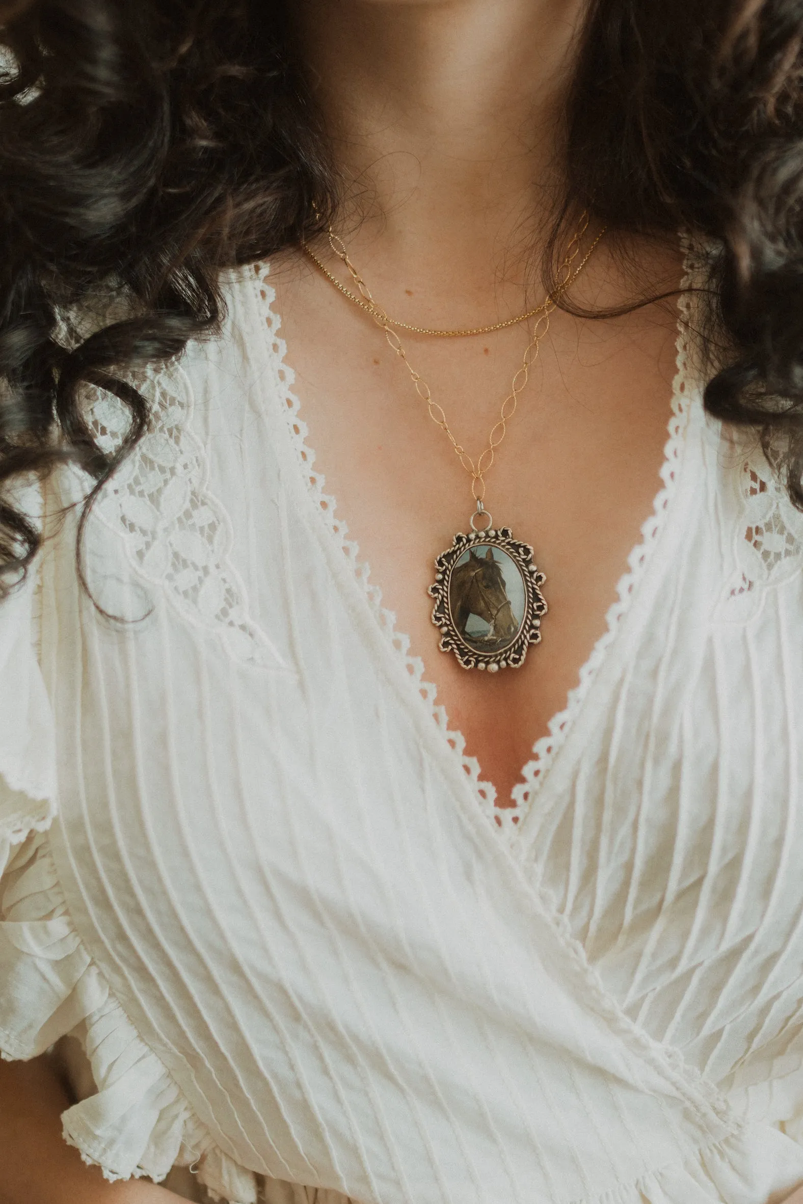Brown Mare Necklace