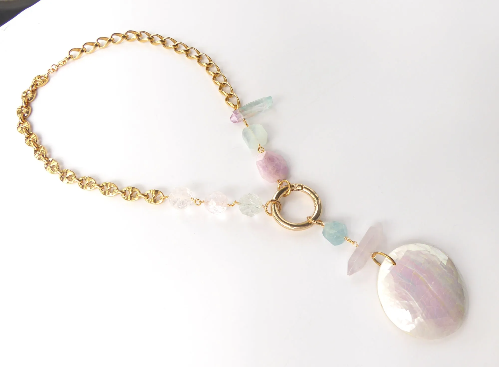Candy crystal necklace