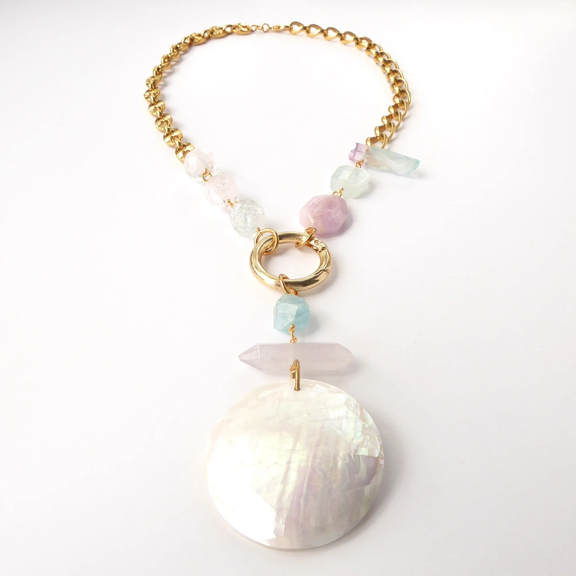 Candy crystal necklace
