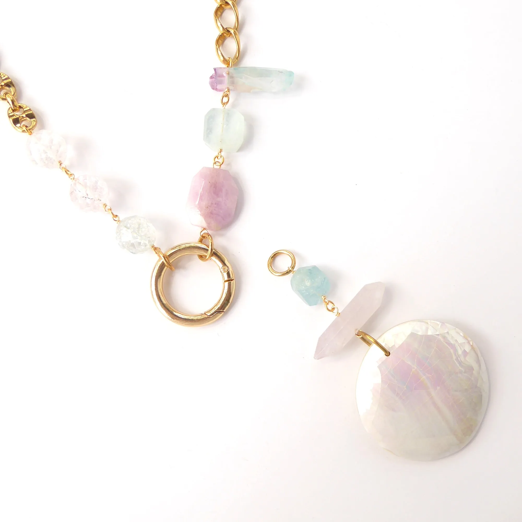Candy crystal necklace