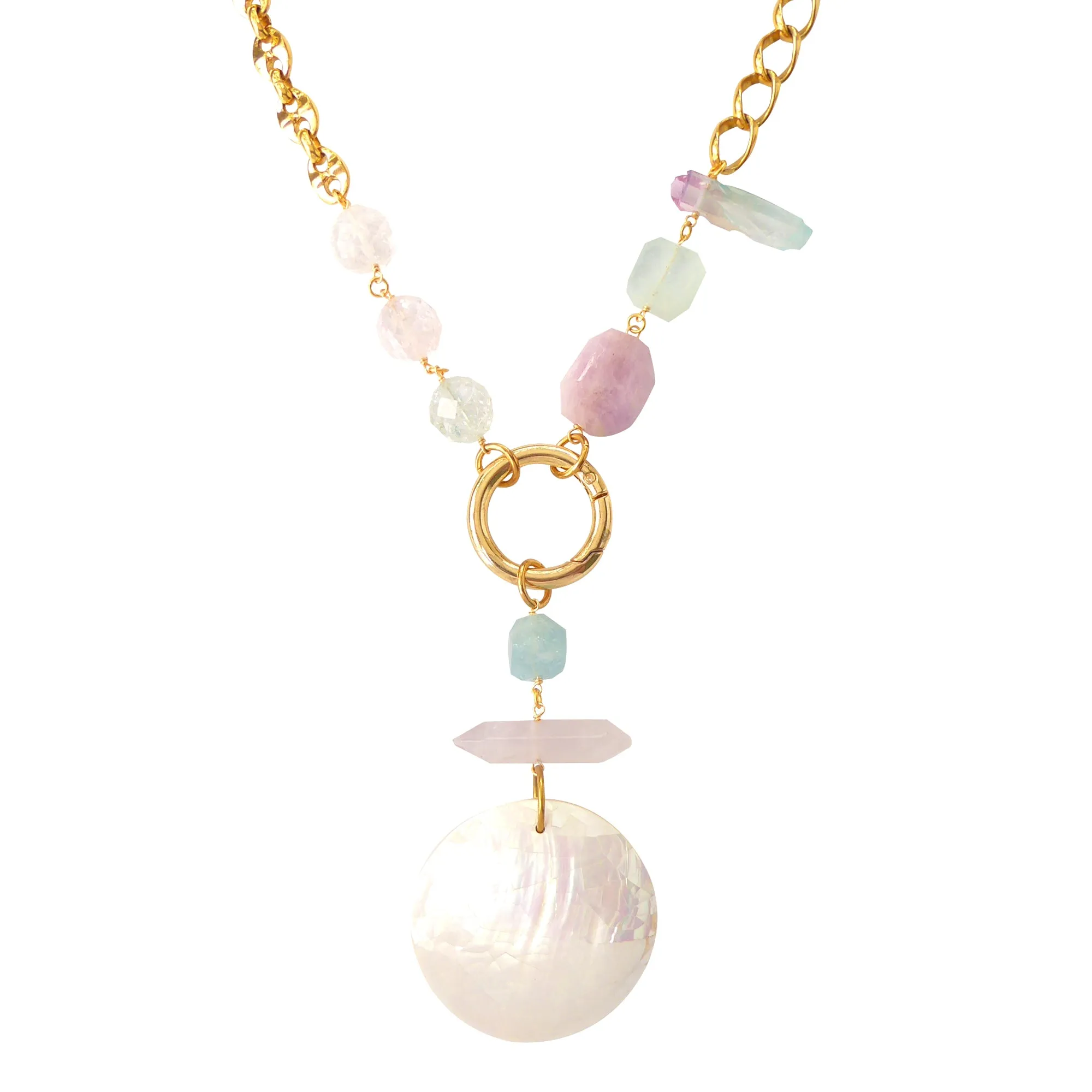 Candy crystal necklace