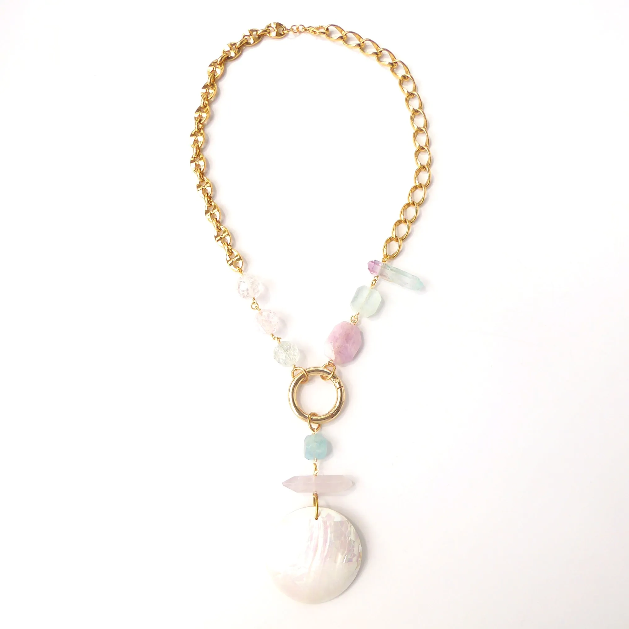 Candy crystal necklace