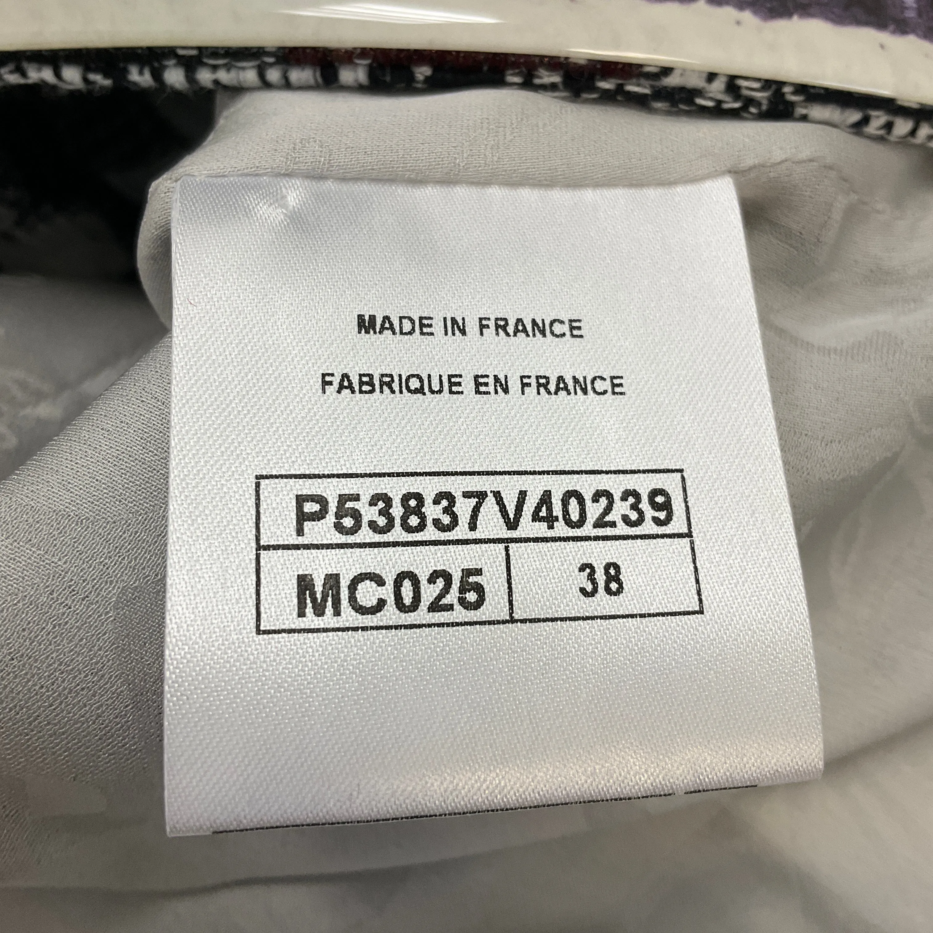 Chanel Black / White / Navy / Yellow 2016 Fantasy Tweed Coat
