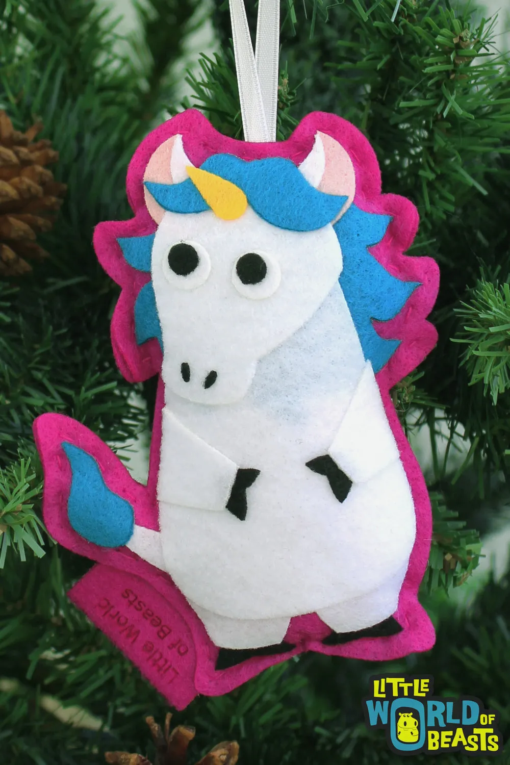 Charlemagne the Unicorn Ornament