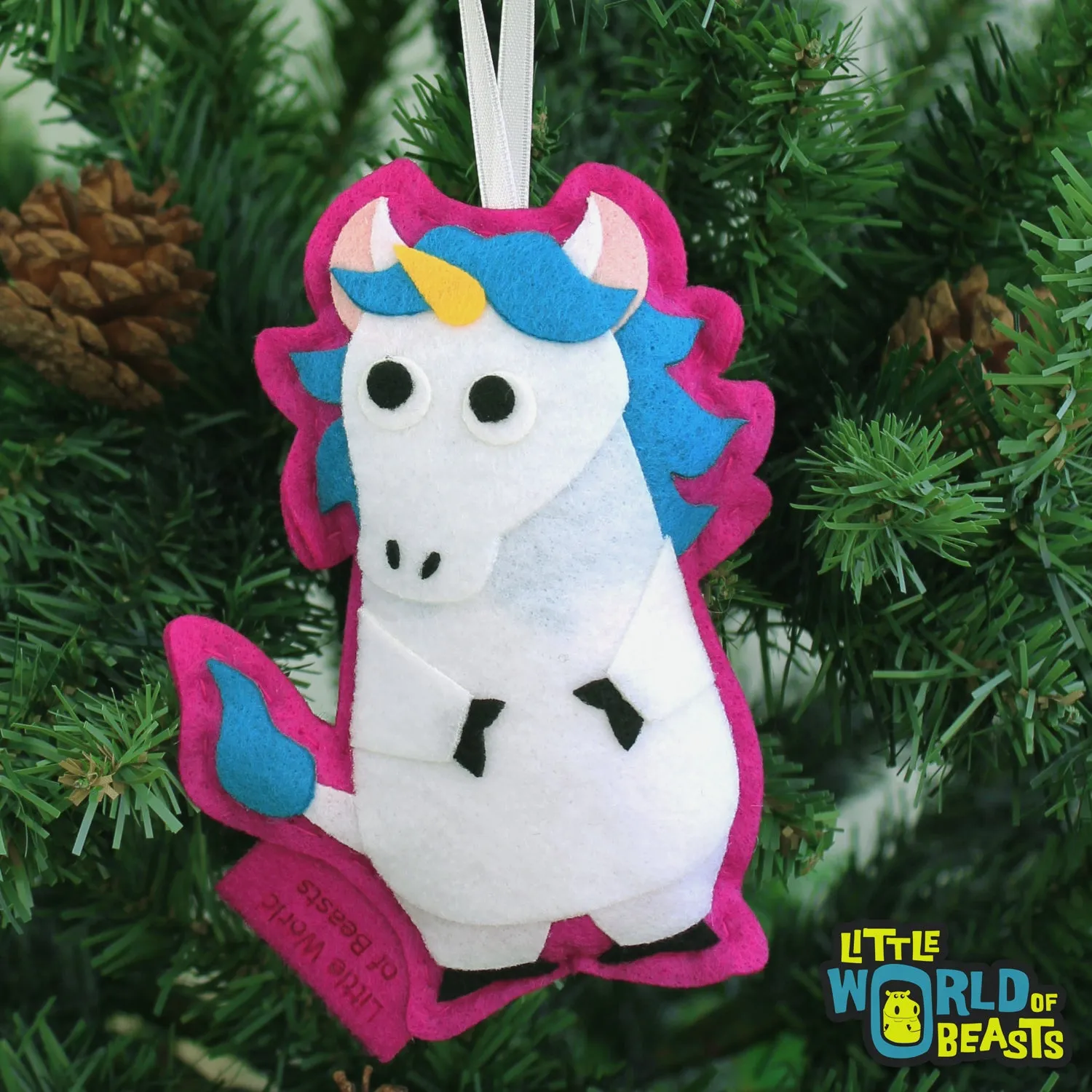 Charlemagne the Unicorn Ornament