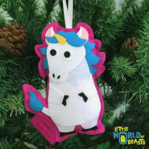 Charlemagne the Unicorn Ornament