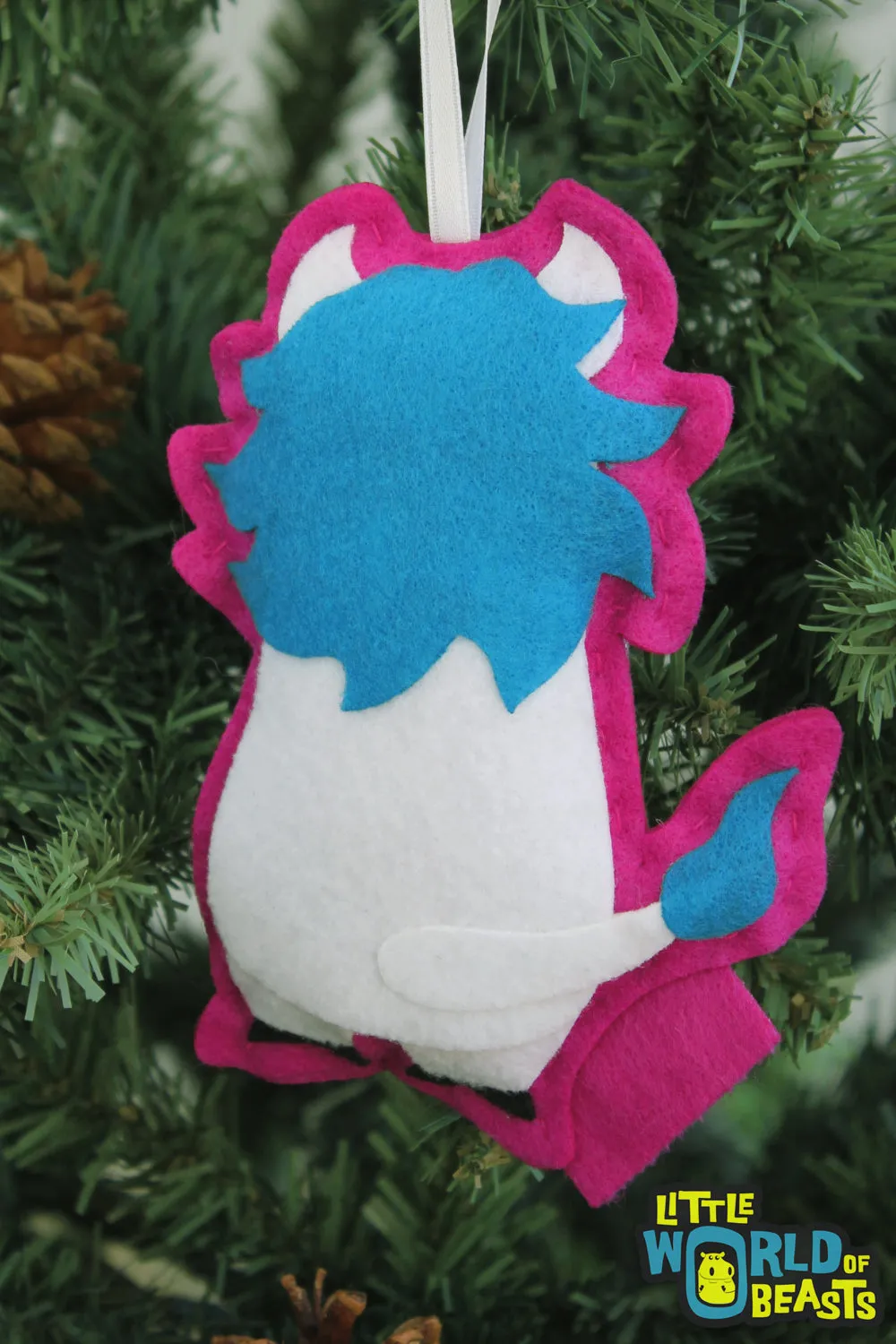 Charlemagne the Unicorn Ornament