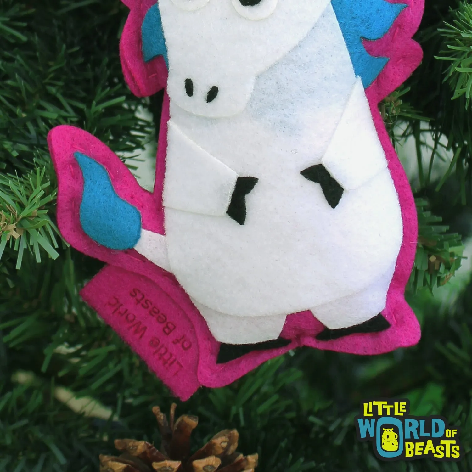 Charlemagne the Unicorn Ornament