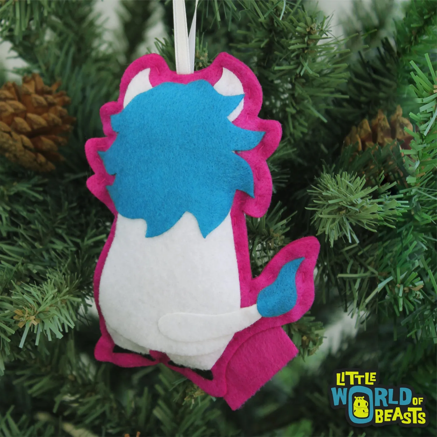 Charlemagne the Unicorn Ornament