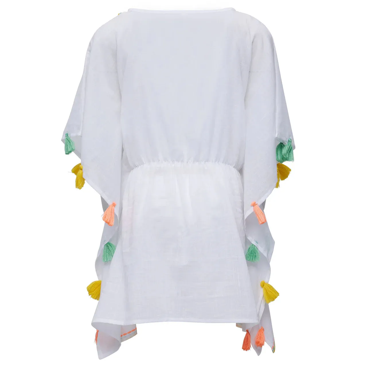 Coastal Tassel Coverup