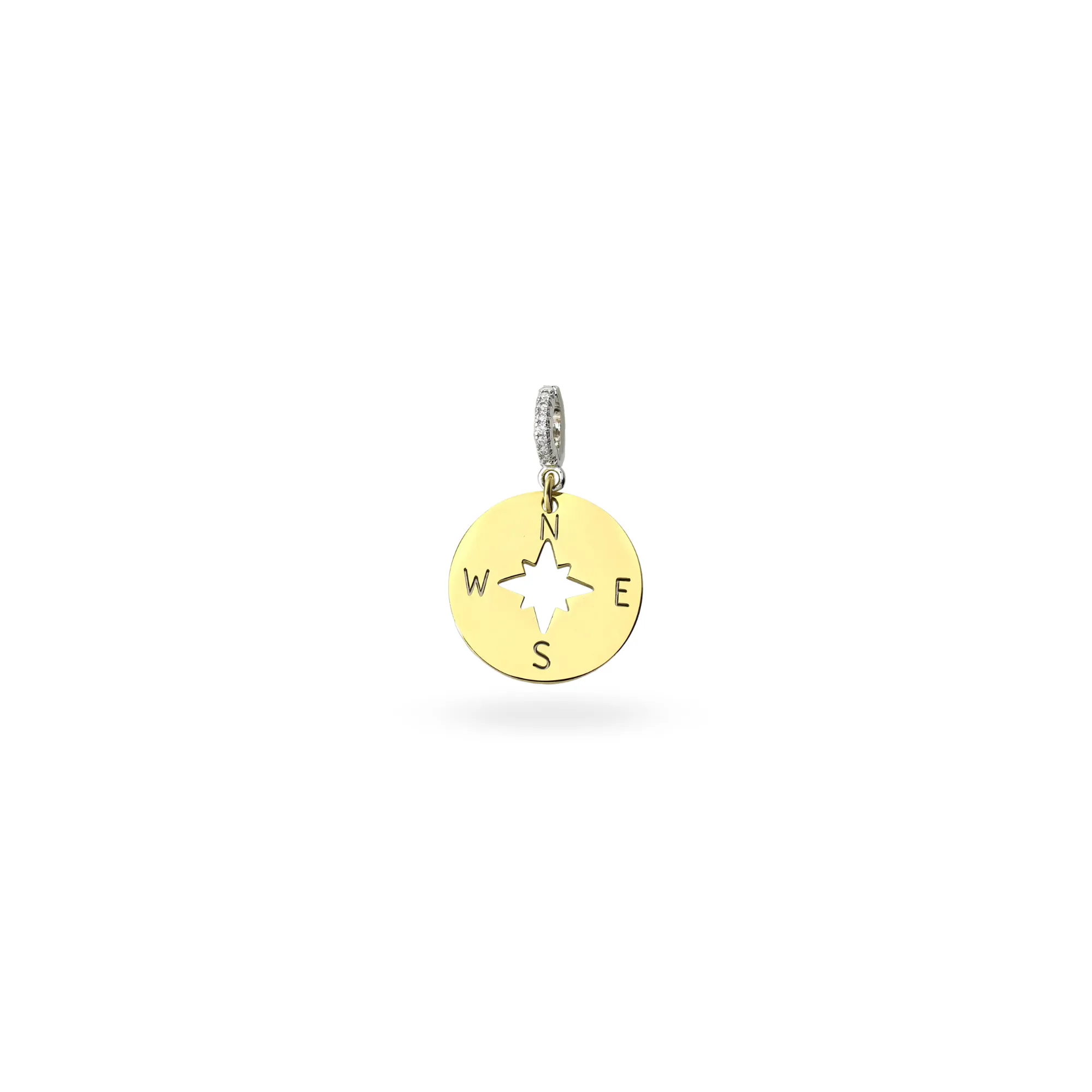 COMPASS CLIP ON CHARM