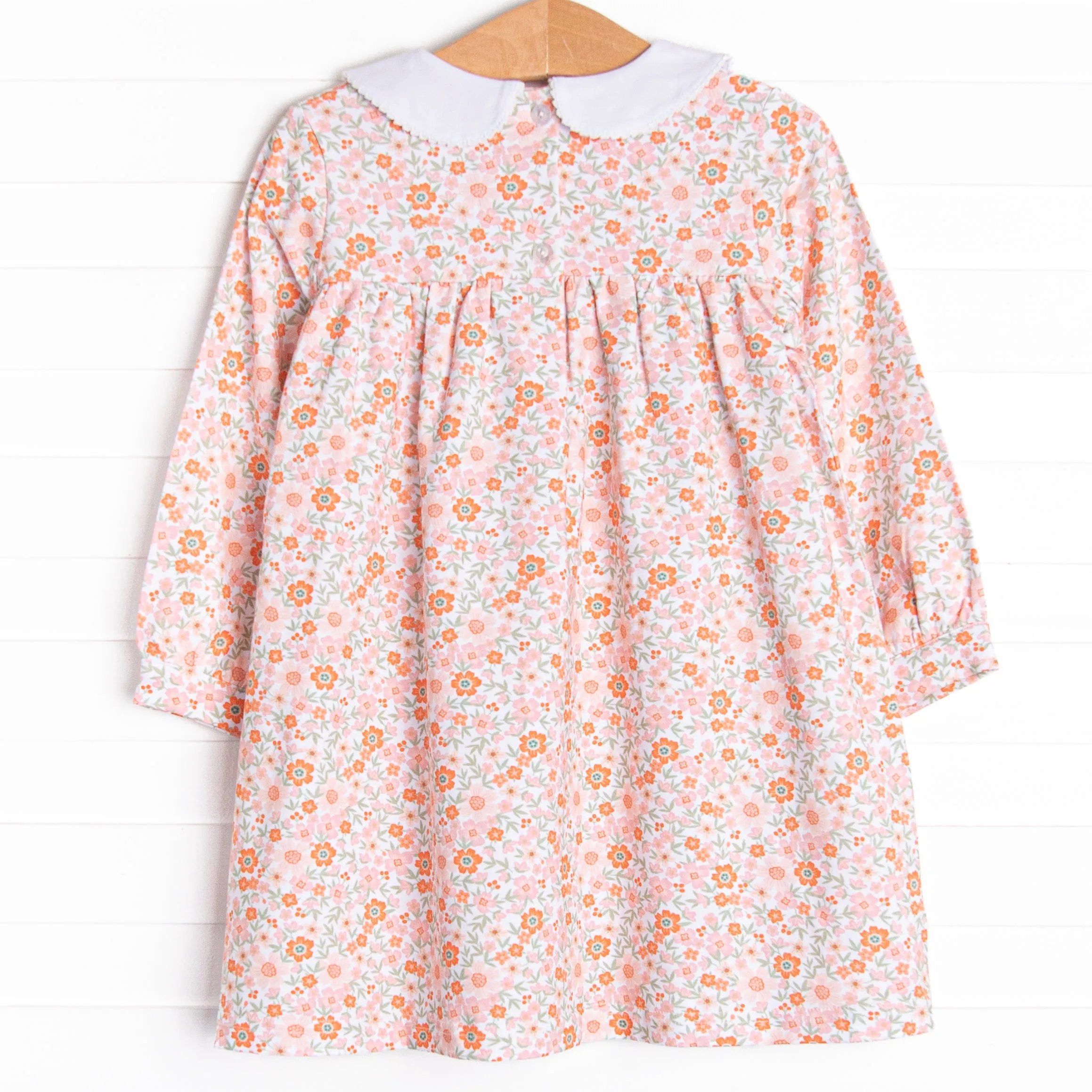Coral Me Cute Pocket Dress, Orange