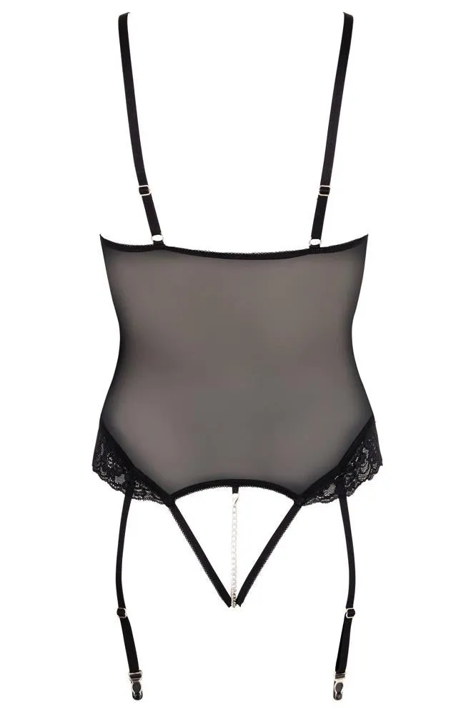 Cottelli Bondage Body with Suspenders
