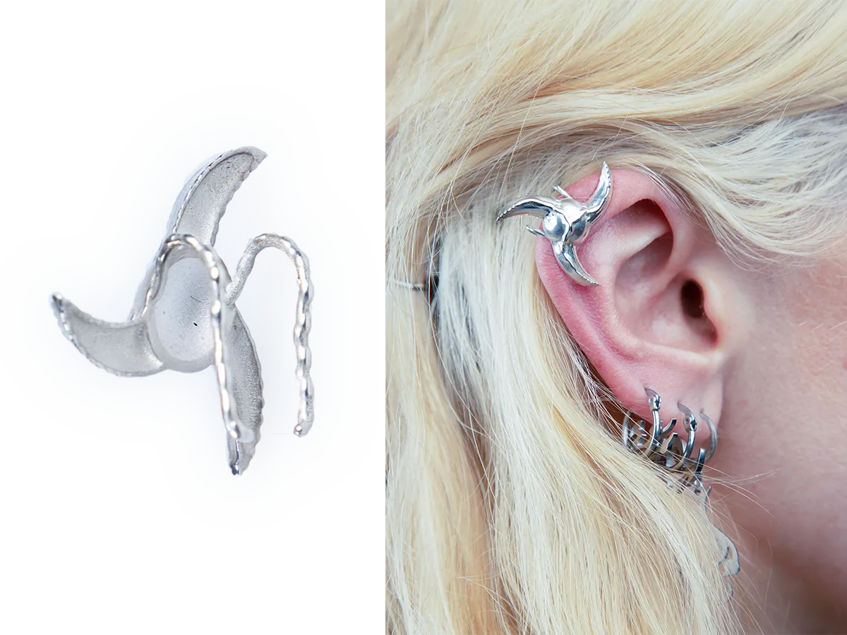 Cyber Fairy Ear Cuff