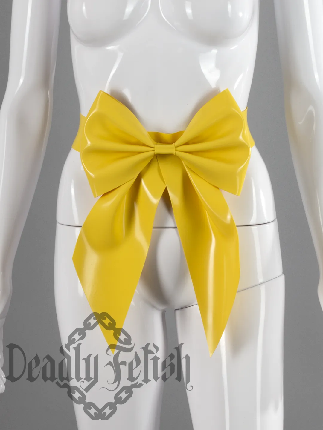 Deadly Fetish Made-To-Order Latex: Simple Bow Belt