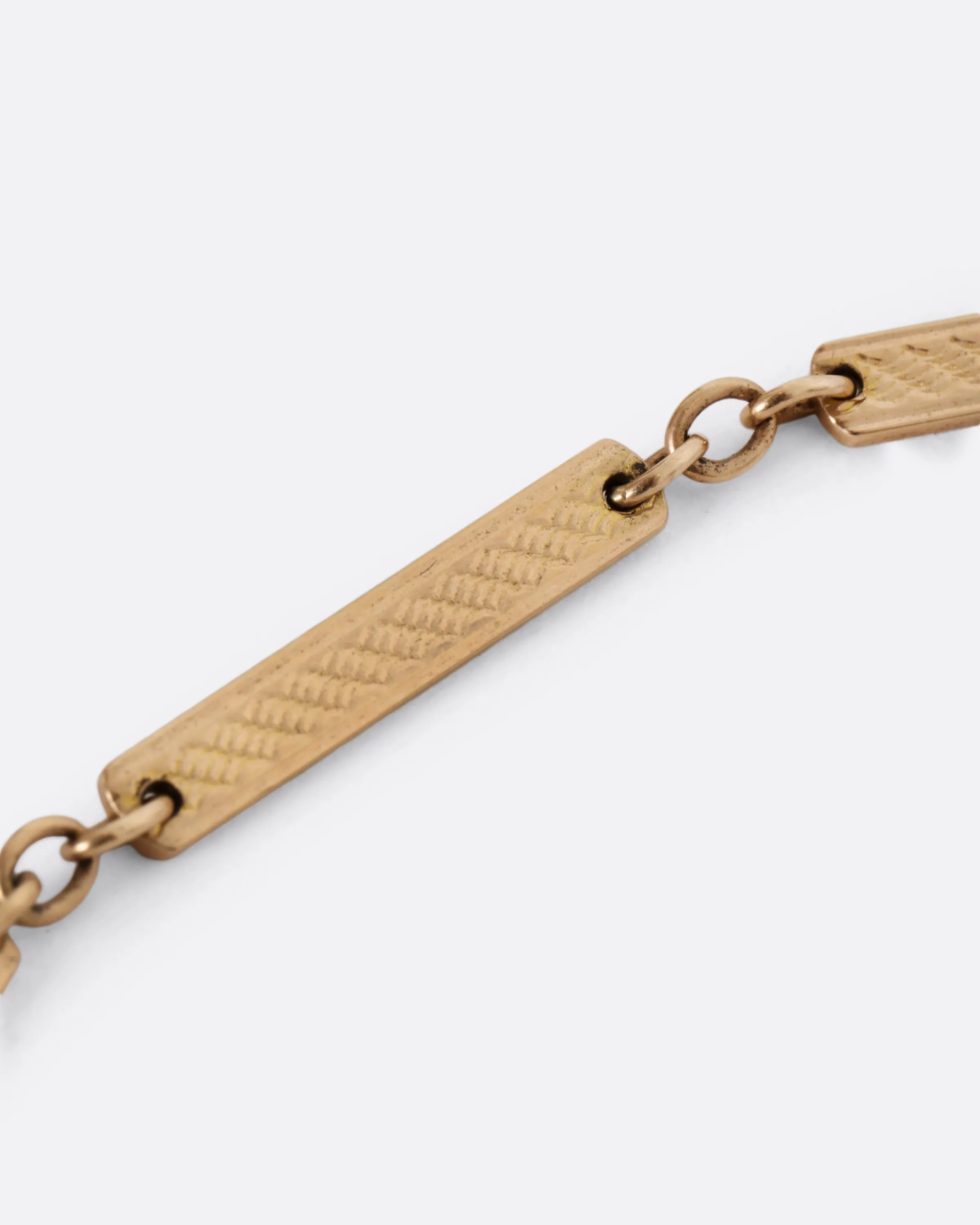 Elongated Link Watch Chain Necklace