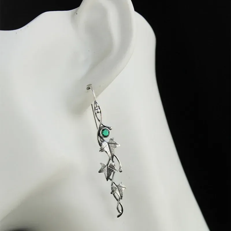 Elven Ivy Leaf Earrings