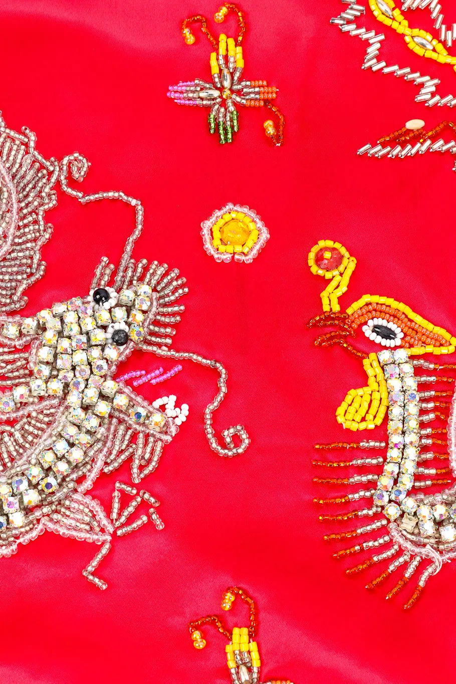 Embellished Satin Dragon Jacket