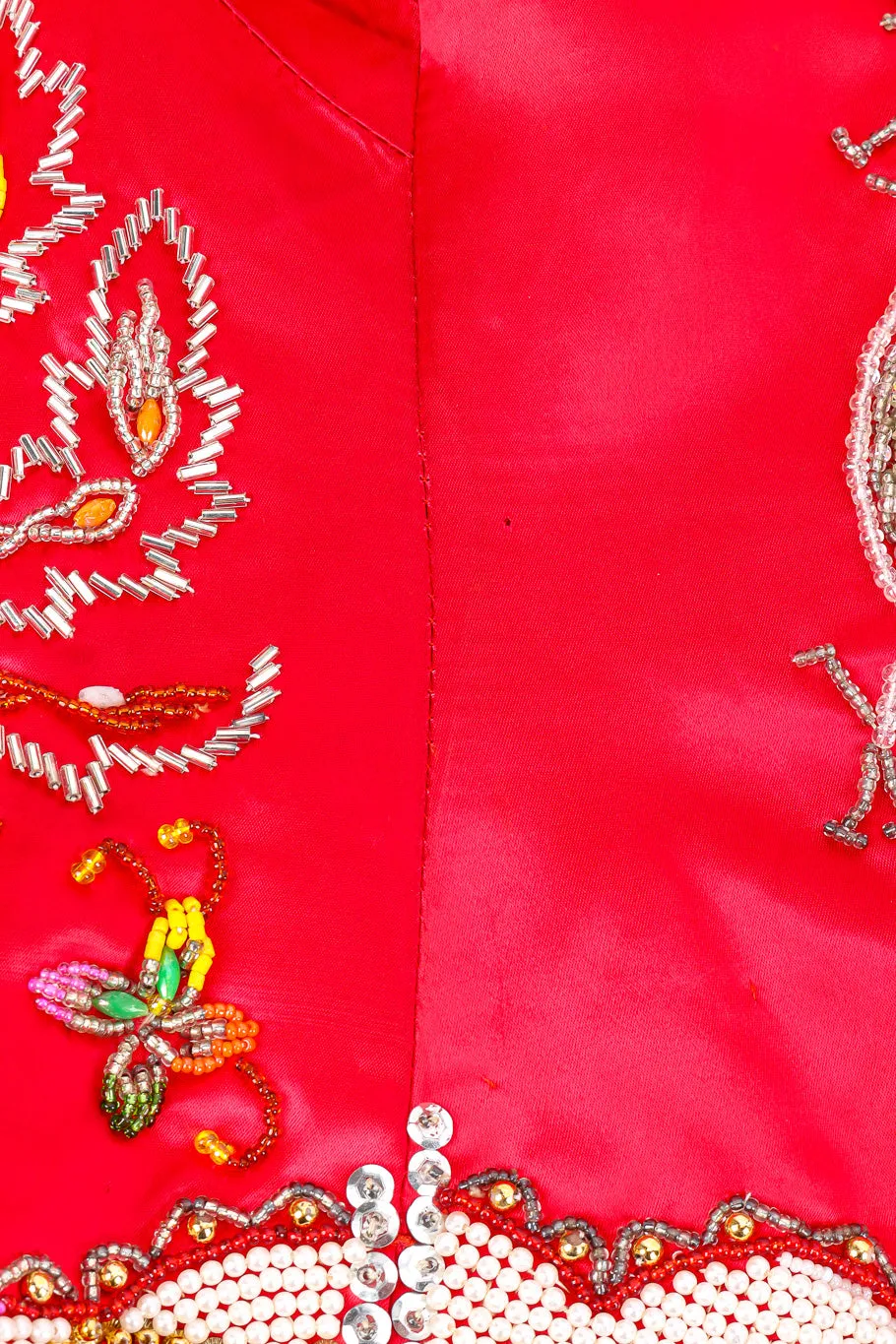 Embellished Satin Dragon Jacket